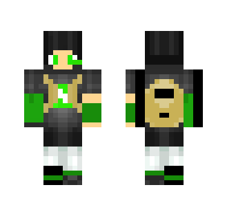 Green Pvp with backpack guy - Male Minecraft Skins - image 2