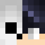The WHITE BLACK Skeleman - Male Minecraft Skins - image 3