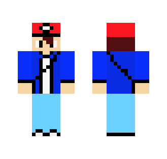 Pokemon Trainer with bag. - Male Minecraft Skins - image 2