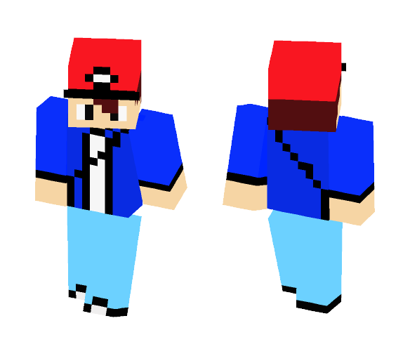 Pokemon Trainer with bag. - Male Minecraft Skins - image 1