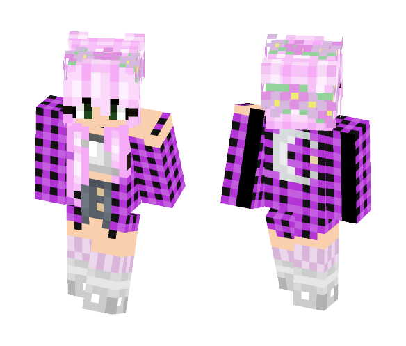 ≈ Pastel Goth Girl ≈ - Girl Minecraft Skins - image 1