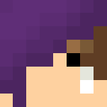 Purple and brown hair model 2 - Female Minecraft Skins - image 3