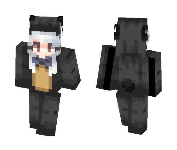 Cuddlekins black bear - Female Minecraft Skins - image 1