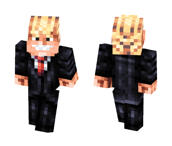 Donald J. Trump - Male Minecraft Skins - image 1