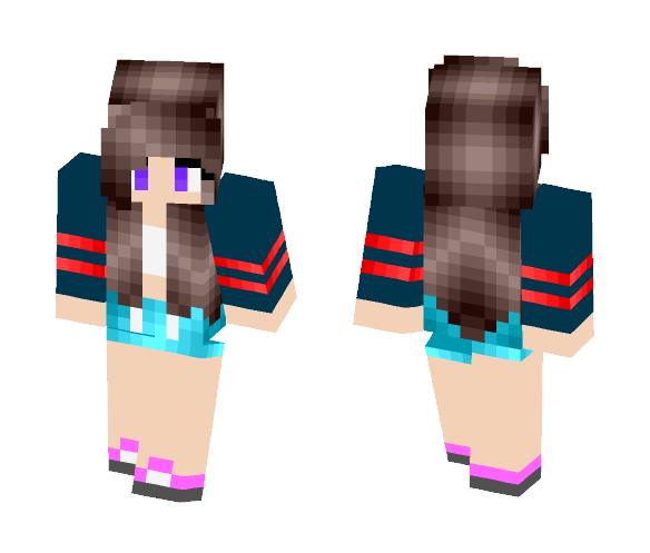 Preppy Girl - Girl Minecraft Skins - image 1