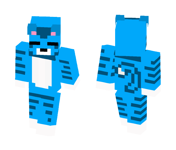 Blue Cat - Cat Minecraft Skins - image 1