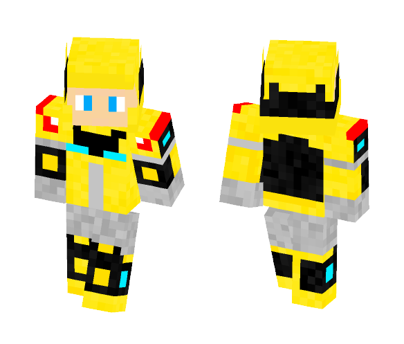 Bumblebee as a Human - Male Minecraft Skins - image 1