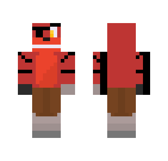 FNaF World Foxy (Better in 3D) - Male Minecraft Skins - image 2