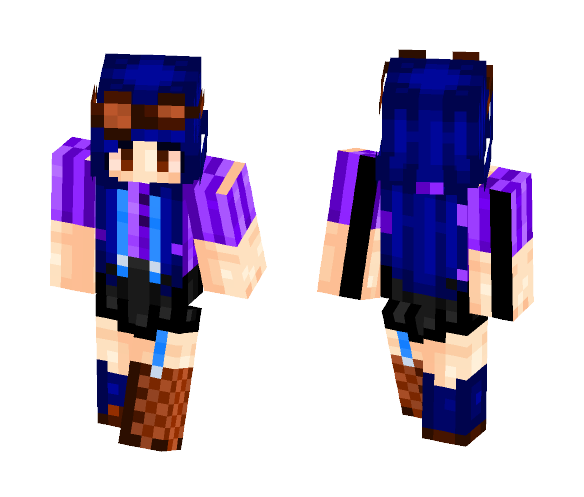 PupuSkins ~ Technician ~ Rebecca - Female Minecraft Skins - image 1
