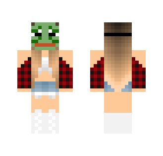 Pepe edit - Female Minecraft Skins - image 2
