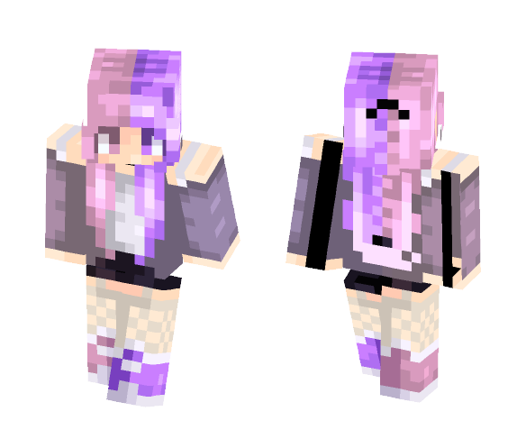 ~{Pixel}~ Pastel - Female Minecraft Skins - image 1