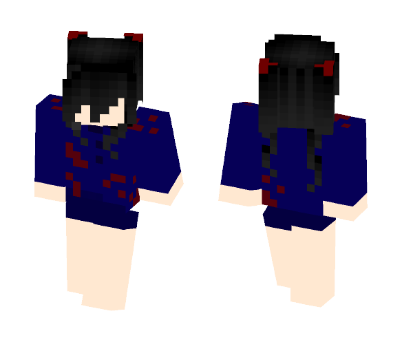Creepypasta Lulu - Female Minecraft Skins - image 1