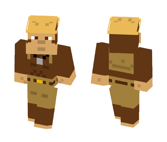 Tracy the gorilla - Male Minecraft Skins - image 1