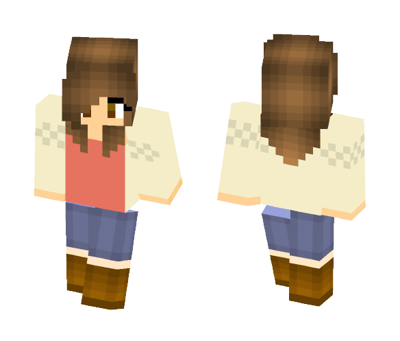 Me as a Minecraft Person - Female Minecraft Skins - image 1