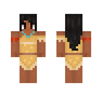 Pocahontas x64 - Female Minecraft Skins - image 2