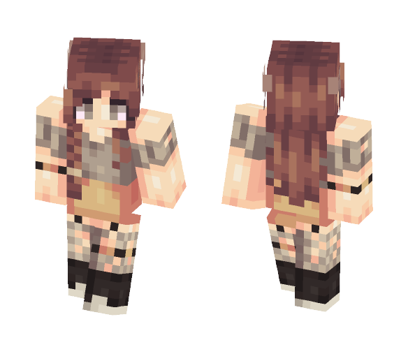 Technicolour Beat - Female Minecraft Skins - image 1