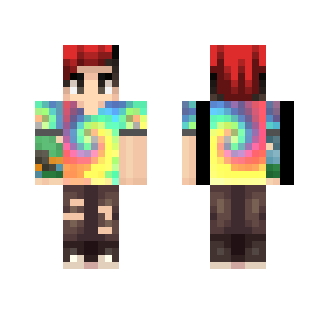 //TØP - Joshua Dun Tye-Dye - Male Minecraft Skins - image 2