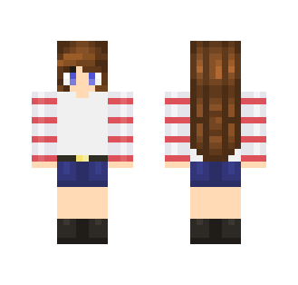A Casual Outing ~ Bunny ♡ - Female Minecraft Skins - image 2