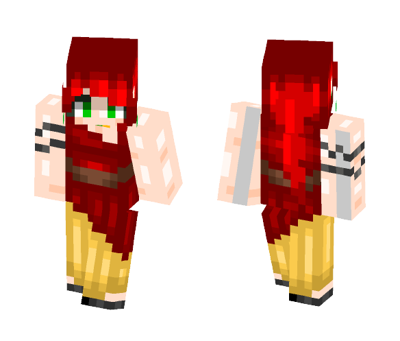 I was bored and made this. - Female Minecraft Skins - image 1
