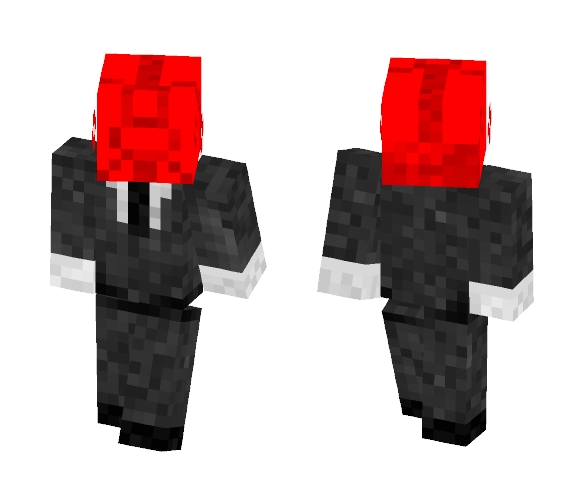 Red Hood gang member - Male Minecraft Skins - image 1