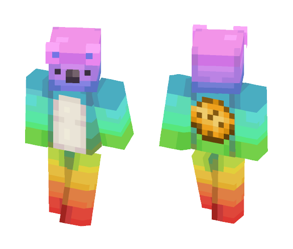 rainbow koala - Interchangeable Minecraft Skins - image 1