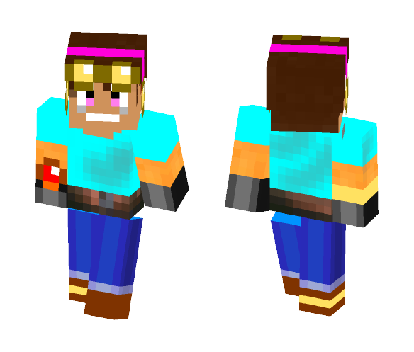 CyanTH Skin 1.8 (Some changes) - Male Minecraft Skins - image 1