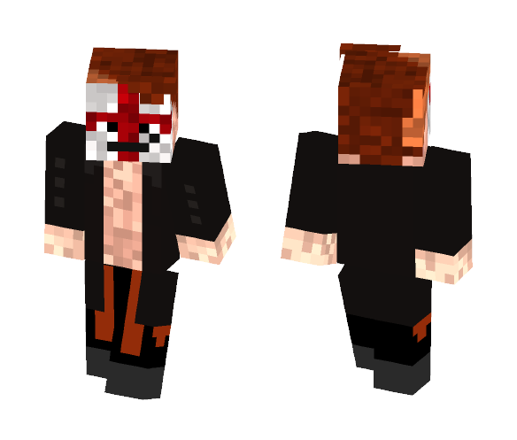 Crazy Steve TNA Decay - Male Minecraft Skins - image 1