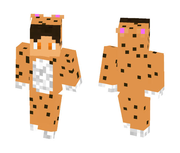 Half Cookie Dog Person - Dog Minecraft Skins - image 1