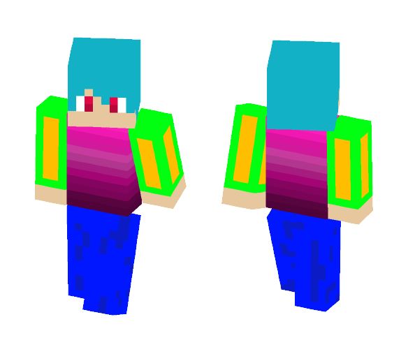 Neon Boy - Boy Minecraft Skins - image 1