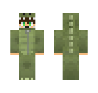 Dino Costume - Male Minecraft Skins - image 2