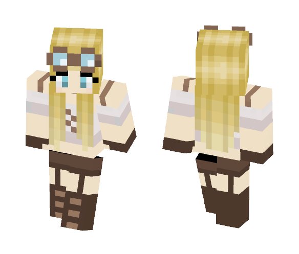 Fortune (4 Pixel Arms) - Female Minecraft Skins - image 1
