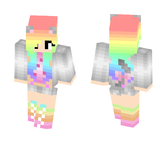 Nyan Cat Girl - Cat Minecraft Skins - image 1