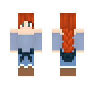 Big Braid - Female Minecraft Skins - image 2