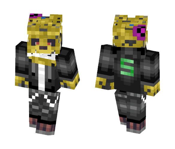 Nightmare Springbonnie in suit - Male Minecraft Skins - image 1
