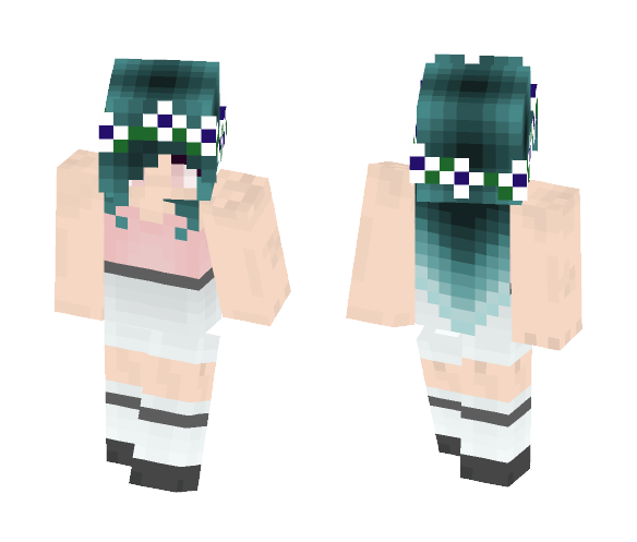 *." H I P S T E R *." - Female Minecraft Skins - image 1