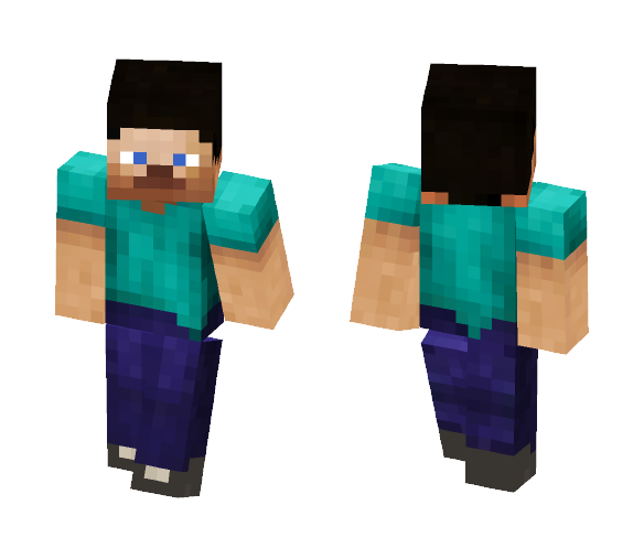 Steve? | Classic Version - Male Minecraft Skins - image 1