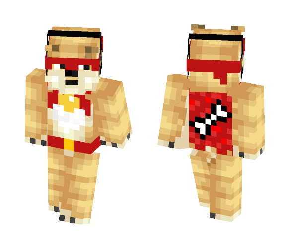 Super Gaming Doge - Male Minecraft Skins - image 1