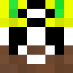 Updated Green Miner Panda - Male Minecraft Skins - image 3