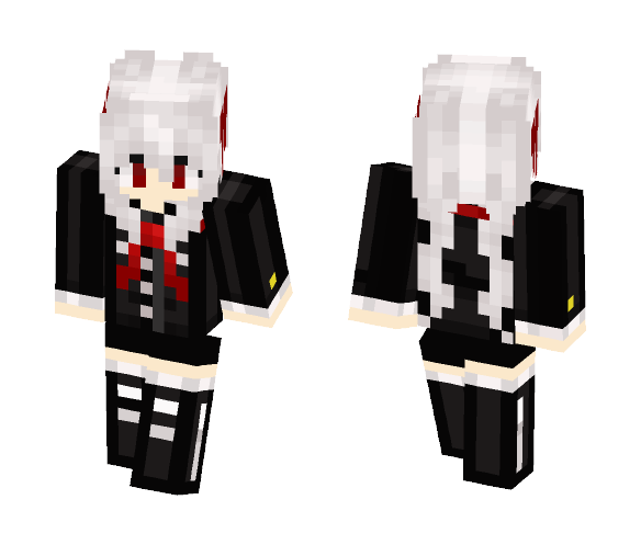 Ghoul OC (Personal) - Female Minecraft Skins - image 1