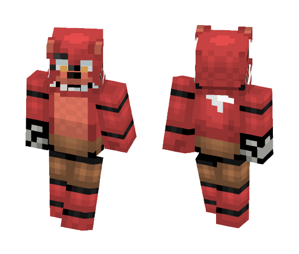 Unwhitered Foxy - Male Minecraft Skins - image 1