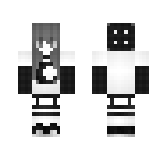 ~Black and White :3 - Female Minecraft Skins - image 2