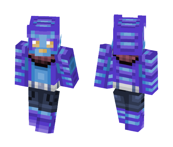 Furry | Modern Colourful - Male Minecraft Skins - image 1