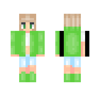 ????Green Frog.???? - Female Minecraft Skins - image 2