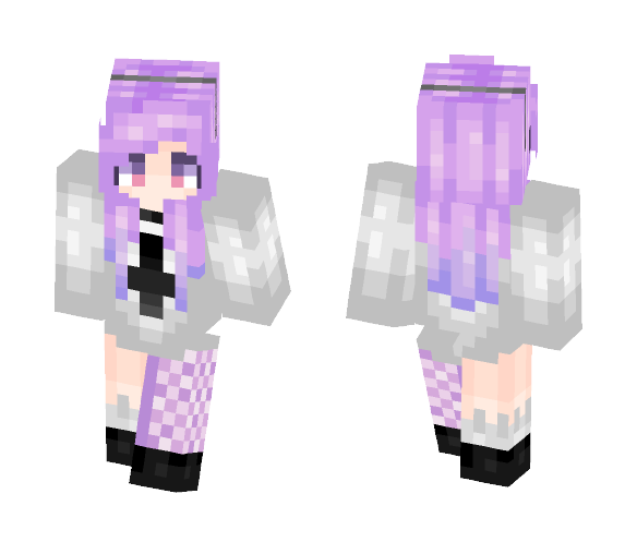 Pastel Goth - Female Minecraft Skins - image 1