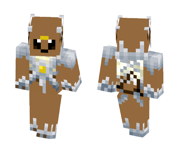 Eevee With Armor - Female Minecraft Skins - image 1