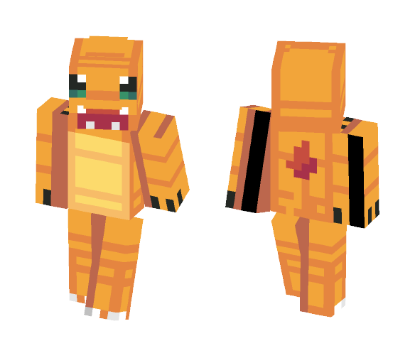 Charmander | Pokemon GO - Male Minecraft Skins - image 1