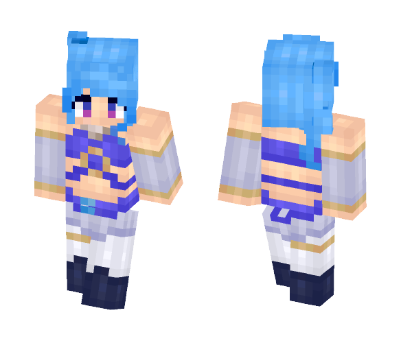 ❥ ❥ Lana - Hyrule Warriors - Female Minecraft Skins - image 1