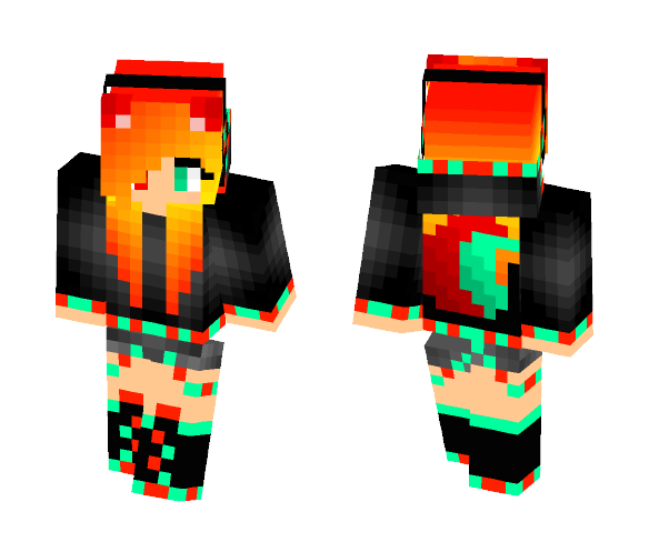 Sparkfire50's Old Skin - Female Minecraft Skins - image 1