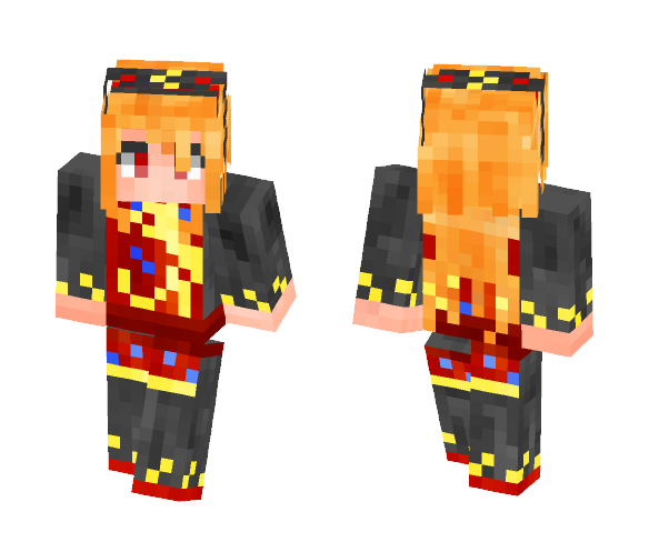 Junko (Touhou) - Female Minecraft Skins - image 1