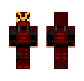 RED SAMURAI - Interchangeable Minecraft Skins - image 2